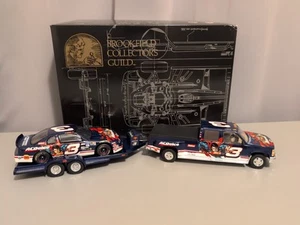 99 Brookfield Dale Earnhardt Jr. AC DELCO #3 Superman Car Crew Cab And Trailer - Picture 1 of 16