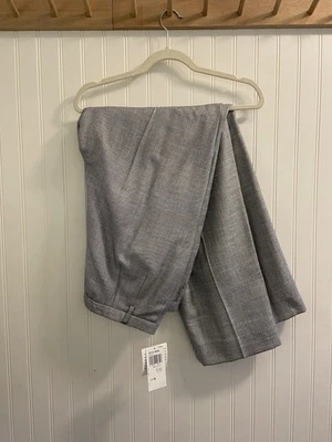 Pantalones Pendleton Tweed Pierna Ancha Forrados Lana Rayón Seda Azul Marino Blanco Academia 16 Nuevos con Etiquetas Foto 1 de 4