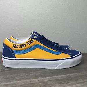 Neu Vans X GT Our Legends Style 36 Blau/Gelb Sneaker Limited Edition 2023 - Bild 1 von 11