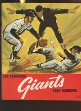 1965 MLB Baseball San Francisco Giants Yearbook EX