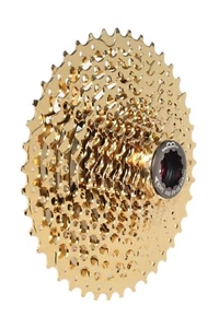 11-42 Cassette 10 Speed gold - Suitable for SHIMANO DEORE XT. - Picture 1 of 1