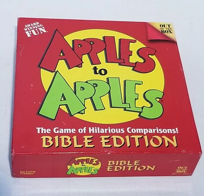 Apples to Apples BIBLE Edition Game of Hilarious Comparisons! for Ages 9 and Up - Image 1 of 4