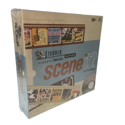 Scene It Board Game Turner Classic Movies Edition Vintage 2004 New In Sealed Box - Image 1 of 4