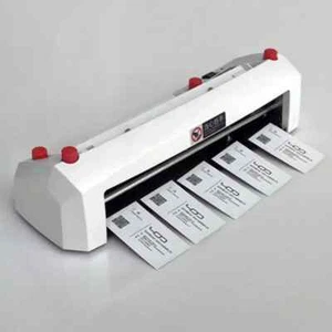 Electric Card Cutter Heavy duty micro-adjustable electric business card cutter - Picture 1 of 20