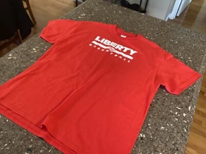 Liberty University Flames Basketball Shirt Men’s XL Red - Picture 1 of 14