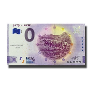 Billete de Ciftci 1 Libra Turkey TUBJ 2022-1 de Aniversario 0 euros - Imagen 1 de 3