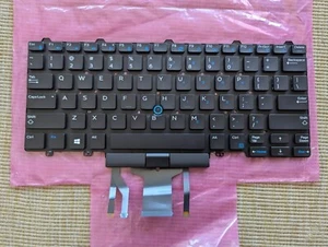 Dell Latitude 5490 7490 6NK3R US Replacement Backlit Keyboard w/ Pointer - Bild 1 von 7