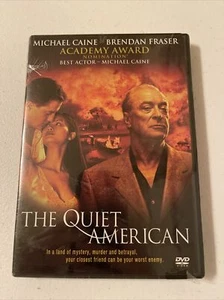 The Quiet American (Michael Caine, Brendan Fraser) (DVD, 2003) BRAND NEW SEALED - Foto 1 di 3