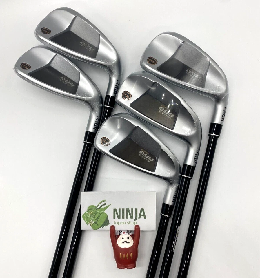 PRGR GOLF Japan 2024 SUPER egg 24 SUPER EGG Iron set #7~#9,PA,AW - Image 1 of 4