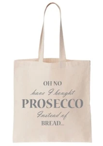 Lustige Shopper Tragetasche - "Oh nein, habe ich PROSECCO statt Brot gekauft..." (T663-S) - Bild 1 von 1