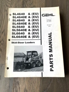 Gehl SL4640E (EU)*SL4840E (EU)*SL4840E (EU)*SL5640 (EU)*SL6640E (EU) PARTS MAN G - Picture 1 of 7