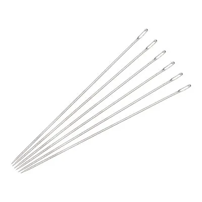 Beading Needles Fine Thin Long Straight Sewing Embroidery Threads 1.57inch 60Pcs • 8.11€