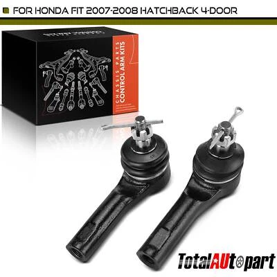 2x Kit de extremo de barra de amarre para Honda Fit 2007-2008 hatchback 4 puertas GAS delantero exterior lado Foto 1 de 4