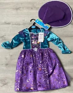 PEPPA PIG HALLOWEEN WITCH FANCY DRESS COSTUME DRESS & HAT 3-4 YEARS BNWT NEW - Picture 1 of 22