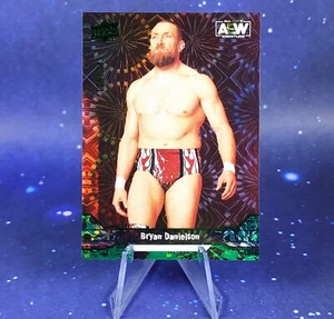 Bryan Danielson 2023 UD AEW /349 Green Pyro Holo Exclusive All Elite Wrestling - Picture 1 of 13