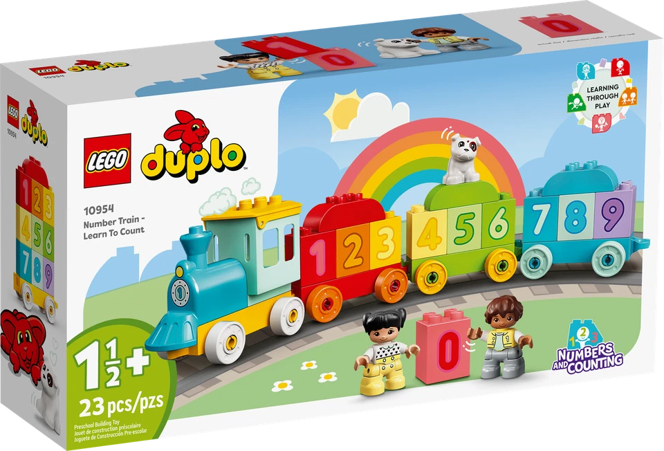 LEGO DUPLO: Number Train - Learn To Count (10954)