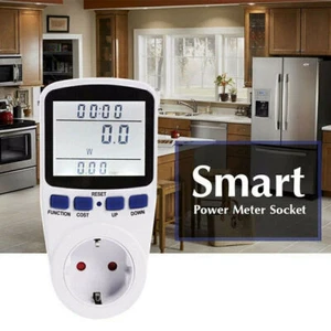 Digital Leistungsmesser Einspeisezähler Wattmeter Stromzähler Energiemonitor - Bild 1 von 1
