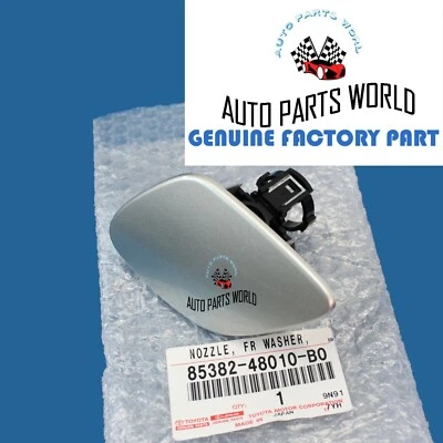 ПОДЛИННЫЙ OEM LEXUS RX330 RX350 СЕРЕБРО ЛЕВАЯ ФАРА ОМЫВАТЕЛЯ СОПЛО 85382-48010-B0 - Изображение 1 из 2