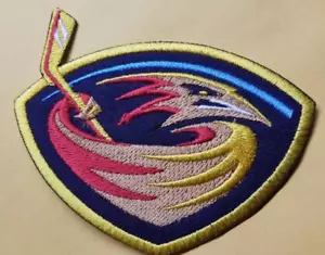 NHL Atlanta Thrashers Embroidered Patch approx 2.75x4" - Picture 1 of 2