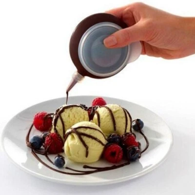 Pro Chef Plating Tool Kit Decor Sauce Pot Dessert Chocolate Pen Baking spoon - Image 1 of 4