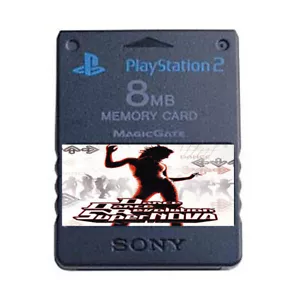 Tarjeta de Memoria Oficial Dance Dance Revolution SuperNOVA PS2 Ahorra Desbloqueado - Imagen 1 de 1