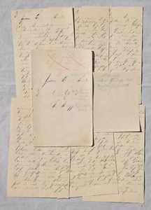 Henriette Auegg 1841-1912 Graz / Handschrift "Kleine Hände" 1872 / Adel Attems - Bild 1 von 12