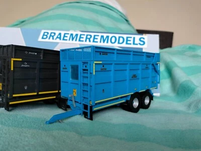 1:32 Broughan 20ft Silage/Grain Trailer Model Kit Braemere Models - Image 1 of 4