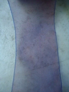 McGinley Mills 2 Pieces Sheer Variegated Purple – Red Midori Aubergine Ribbon 2 - Picture 1 of 5