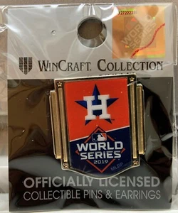 HOUSTON ASTROS 2019 AMERICAN LEAGUE CHAMPIONS COLLECTOR PIN NEW WINCRAFT - Picture 1 of 2
