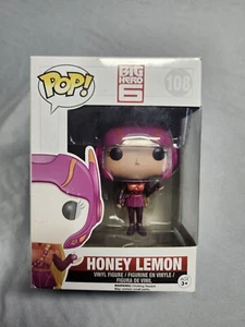 Funko Pop! Vinyl Disney Honey Lemon #108 Few Dents Free Shipping Rare Big Hero 6 - Picture 1 of 7