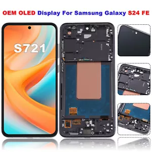 USA OEM OLED Display Screen Replacement Assembly For Samsung Galaxy S24 FE S721U - Picture 1 of 8