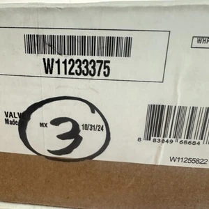 WHIRLPOOL VALVE W11233375/GENUINE PART/BRAND NEW - Picture 1 of 2