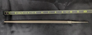 QTY 1 NEW JOHNSON 10" BASTARD DOUBLE CUT SQUARE FILE NOS MADE IN USA - Picture 1 of 2