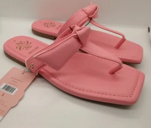 New Sam & Libby Women's Tia Bow Sandal size 8 Salmon Pink MSRP $25 - Picture 1 of 6