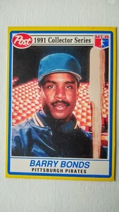 1991 Post Cereal #21 Barry Bonds - Picture 1 of 2