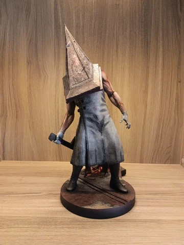 Silent Hill Dead By Daylight The Executioner Statue by Gecco Pyramid Head Cover