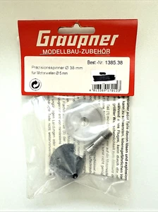 GRAUPNER PRECISION SPINNER 38mm FOR MOTOR SHAFT 5mm NEW OLD INVENTORY - Picture 1 of 2