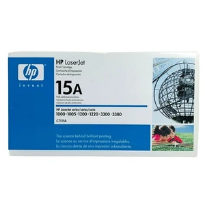 HP Laserjet 15A Schwarz Drucker Toner Tintenpatrone C7115A - 1000 1200 3300 3380 - Bild 1 von 7