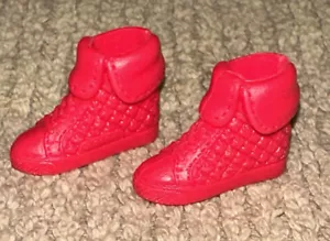 Barbie Mattel Schuhe Stiefel - rosa Stiefel Puppe Zubehör - Bild 1 von 8