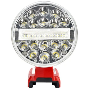 30W Portable LED Flashlight Outdoor Work Light For Milwaukee 18V Li-Ion Battery - Picture 1 of 8
