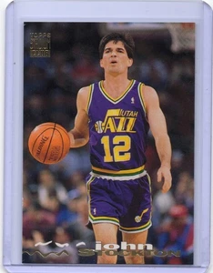1993-94 Stadium Club - John Stockton #313 Utah Jazz HOF - Picture 1 of 2