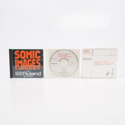 Roland Orchestral Family Vol 1& 2 Rhythm Section CD ROM Disks S-750 S-770 #54938 - Image 1 of 4
