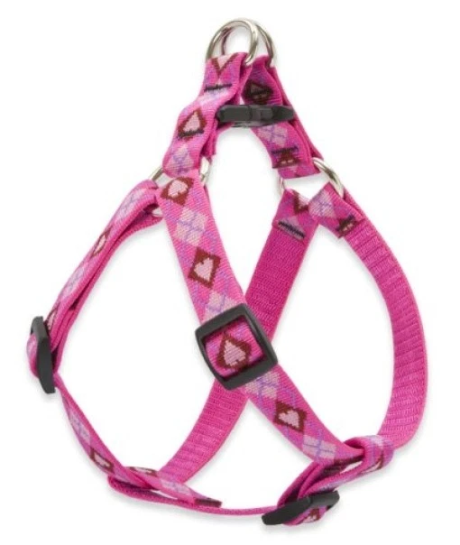 LupinePet Originals 3/4" Puppy Love 20-30" Step In Harness for Medium Dogs - Image 1 of 1