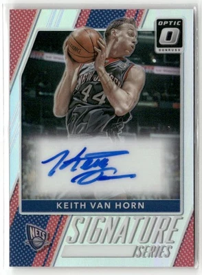 2017-18 Donruss Optic #73 Keith Van Horn Signature Series REDES AUTOMÁTICAS Foto 1 de 2