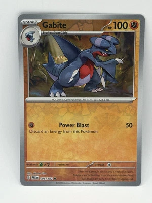 Gabite 095/182 Sv04: Paradox Rift Reverse Holo - Image 1 of 2