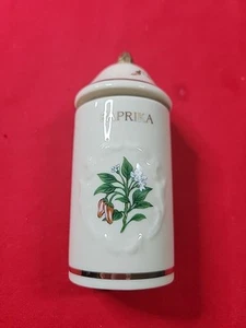 1992 THE LENOX SPICE GARDEN Fine Porcelain PAPRIKA Dose & Lid ERSATZ - Bild 1 von 3