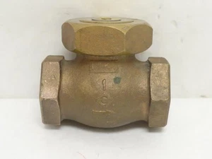 183211 New-No Box; MFG- LCV1-1" Bronze Lift-Check Valve; 1FNPT; 1000Psi - Picture 1 of 4