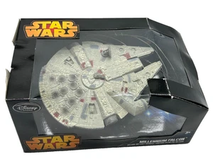 Star Wars Millennium Falcon Die Cast Vehicle Disney w/ Moving Radar  C16 G690 - Picture 1 of 13