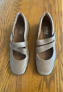 Hotter Comfort Concept Melissa Mary Jane Light Brown Leather Shoes Size 7.5 - Picture 1 of 8