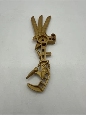 乐高 Bionicle #53572 武器 Piraka 三刃剪刀 Zaktan 金色 — 第 1/2 张图片